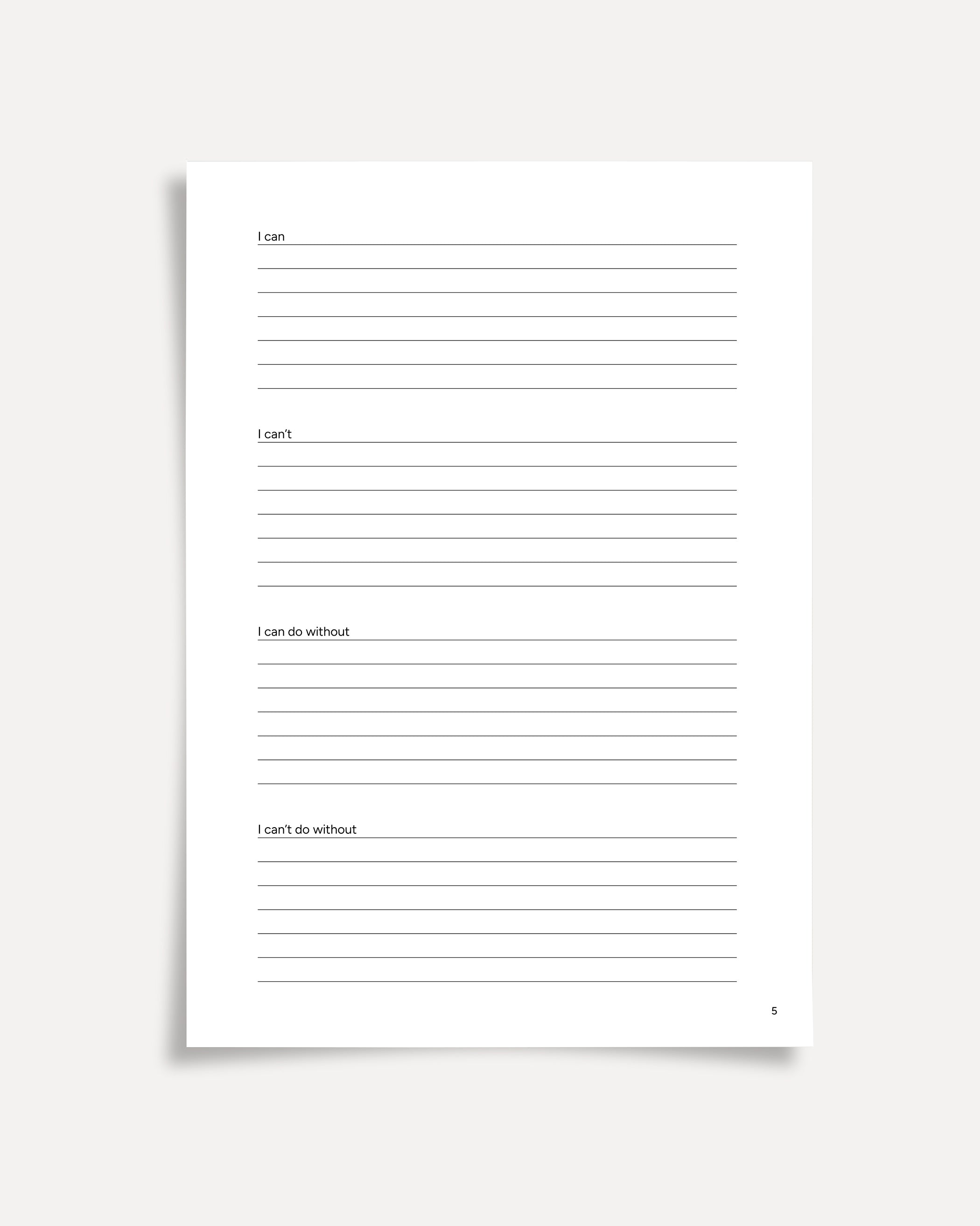 Finish These Sentences