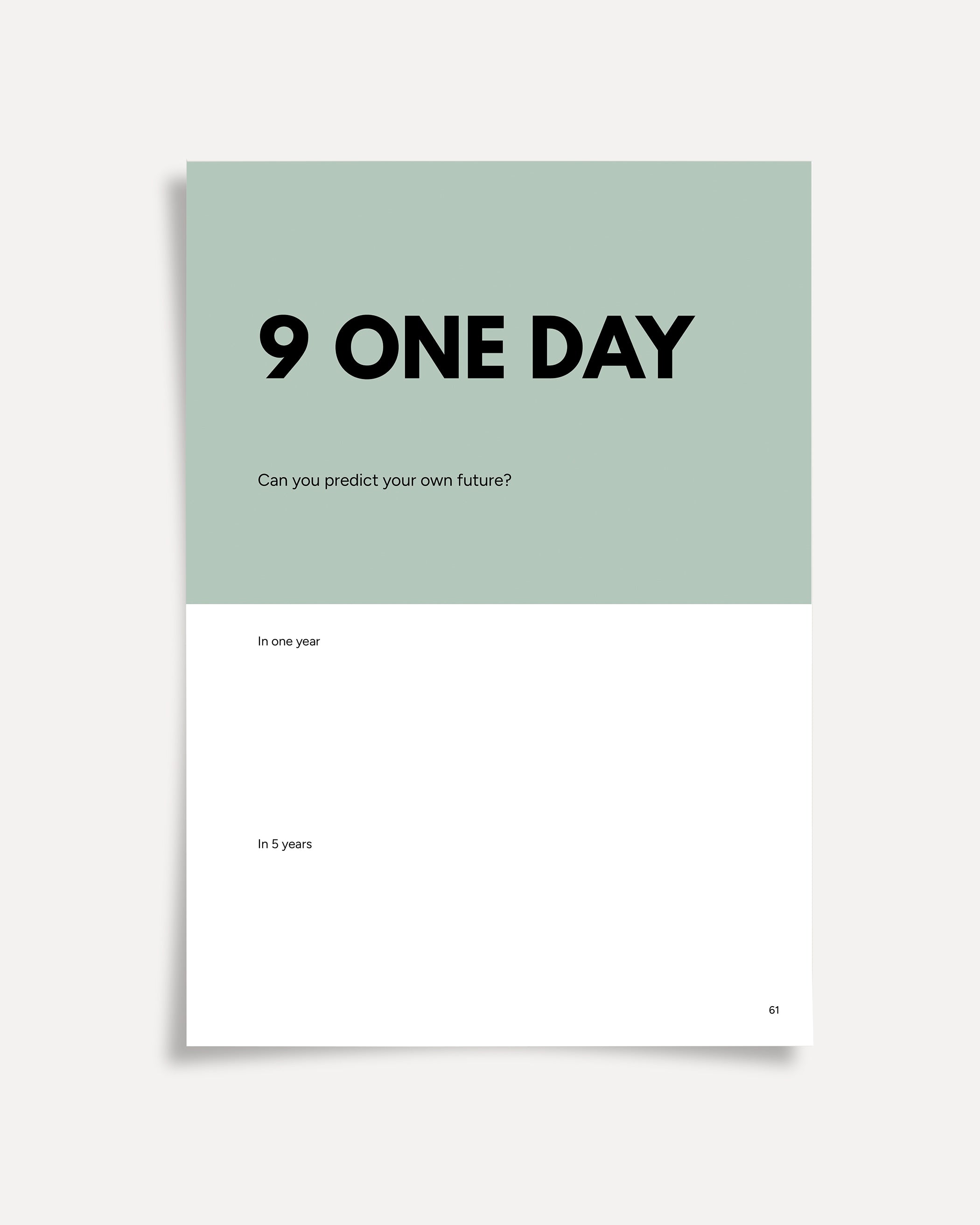 Finish These Sentences